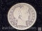 Coin - Silver Barber half dollar, 1895-o