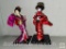 2 Geisha Girl Figural statues, 12