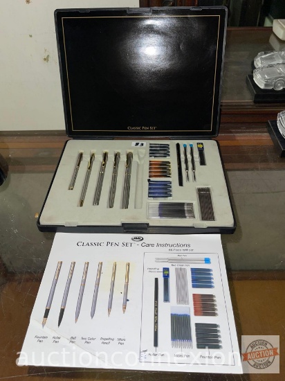 JML classic Pen set in orig. case, 1 Pen missing