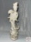 Asian statue - Quan Yin, w/removable hand, Asian goddess of compassion & mercy holding lotus