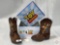 Children's Boots -Pixar Toy Story, sz 8, new in box, Woody and Bullseye