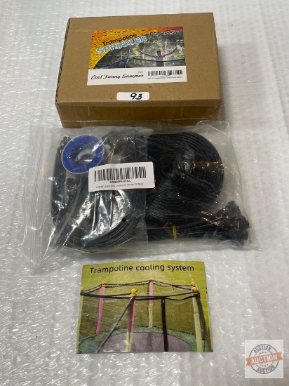 2 Trampoline cooling systems/ yard sprinklers, 39' and 49'