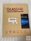 Glass Screen Pro Premium Tempered Glass Screen protector, 3 pack for Samsung Galaxy Tablet