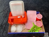 Tupperware Lunch set and measuring spoons set
