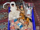 Toys - Vintage dolls and horses, Native American, Cartoon, Eskimo etc.