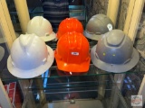 3 work helmets