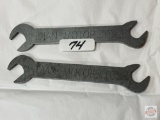 Tools - 2 Indian Motorcycle wrenches, reproductions