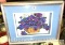 Artwork - Relief artwork Floral violets