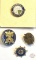 Jewelry - 4 Service pins/ lapel pins