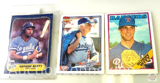 Collector Sports Cards - 3 Baseball, 1985, 1986, 1991