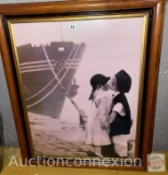Artwork - Photo Print, Ship with girl/boy