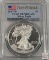 Silver - Early Issue American Eagle Silver Dollar, 2017w Proof First Strike SP70