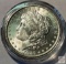 Silver Dollar - Philadelphia 1886 Uncirculated Morgan in case