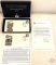 US Final Susan B. Anthony Dollar Commemorative set, 1999 small dollar coin with Stamp Cover