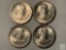 4 Susan B. Anthony Dollars 3 - 1979s, 1979D, 1979p first year minted and 1 - 1980D