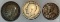 Foreign Coins - Georgivs V - 1918 One Penny, 1920 One Florin, 1927 One Penny Canada