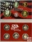 Silver - 2003s US Mint Silver Proof Set, 10 coins (7-90% silver)