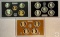 Silver - US Mint Silver Proof Set, 2012s, 3 case, 14 coins.