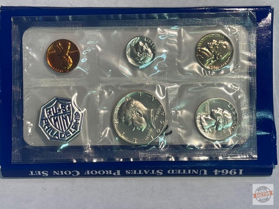 Silver - 1964p US Proof Coin Set, Philadelphia mint
