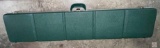 Rifle Case, Hard Plastic with 3 clasp snap closures and double handle, 52