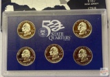 1999s US State Mint 50 State Quarters Proof Set.
