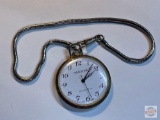 Pocket watch, Wind up with chain by Majestime, Anti-magnetic