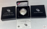 Silver - 2014p National Baseball Hall of Fame Proof Silver Dollar