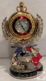 US Marine Corp Semper Fidelis Pocket watch in heavy, display stand