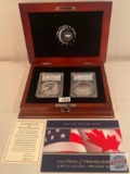 Silver - US Mint 2019 Pride of Two Nations, coin set