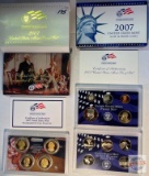 US Mint Proof Set 2007s, 3 case, 14 coin, APMEX