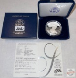 Silver - 2007w American Eagle .999 Silver 1 troy oz Proof Bullion Coin