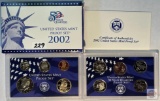 US Mint Proof Set 2002s