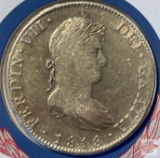 Silver Dollar - 1818 Portrait Dollar, America's first circulating silver dollar
