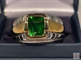 Jewelry - Ring, Bradford Exchange, Force of Nature, Men's Helenite ring