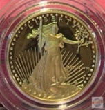 Gold - 1988p $5 Gold Dollar, 1/10 oz Gold Walking Liberty Uncirculated
