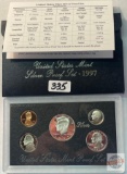 Silver - 1997s US Mint Silver Proof Set, 5 coins