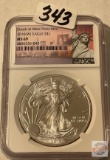 2016w MS69 American Eagle Silver Dollar