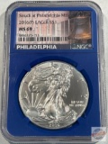 2016(p) MS69 American Eagle Silver Dollar