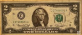 The US Two Dollar Bicentennial Commemorative Bill, Uncirculated First Day Issue
