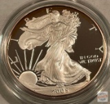 Silver - 2005w American Eagle .999 Silver 1 troy oz Proof Bullion Coin