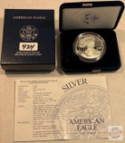 Silver - 2003w American Eagle .999 Silver 1 troy oz Proof Bullion Coin