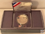 Silver - 1991s Silver Proof Dollar, Mount Rushmore Anniversary Coin
