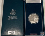 Silver - 1991p Silver Dollar Proof Coin, US Korean War Memorial Coin