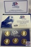 2003s US State Mint 50 State Quarters Proof Set