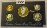 Silver - 1998s US Mint Silver Proof Set, 5 coins