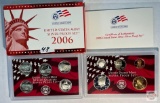 Silver - 2006s US Mint Silver Proof Set, 10 coins (7-90% silver)