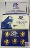 2005s US State Mint 50 State Quarters Proof Set