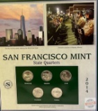 2014s San Francisco mint, Limited Special Edition Brilliant Uncirculated 5ct. Commemorative