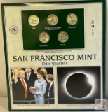 2017s San Francisco mint, Limited Special Edition Brilliant Uncirculated 5ct. Commemorative