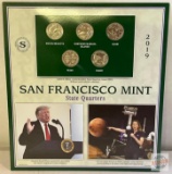 2019s San Francisco mint, Limited Special Edition Brilliant Uncirculated 5ct. Commemorative